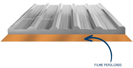 TELHA METÁLICA TRAPEZOIDAL TB 40/980 - Bahia Telhas